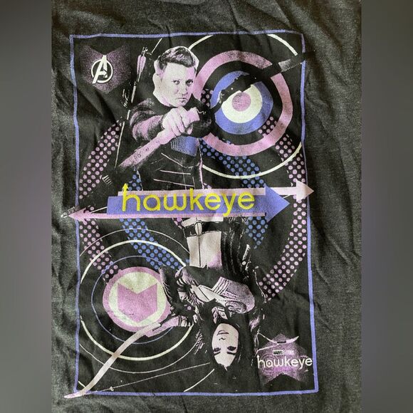 Marvel's Hawkeye racer back tank top black Medium - Picture 2 of 5